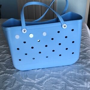 Blue Tote Bag